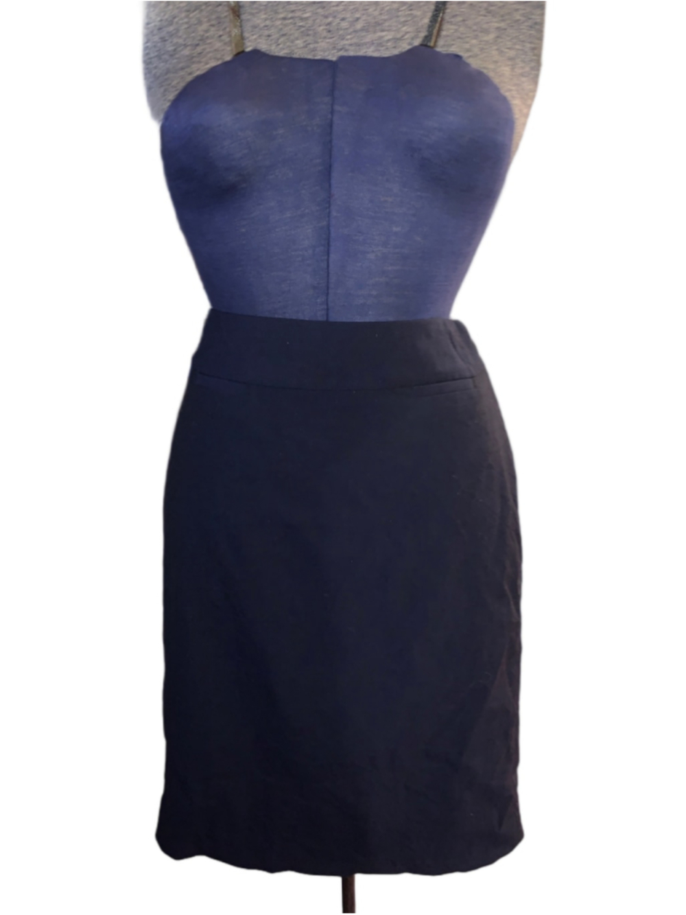 Women's Banana Republic Navy Pencil Skirt Size 2P